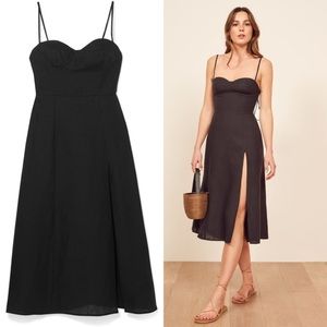 Reformation Nebraska Linen Dress